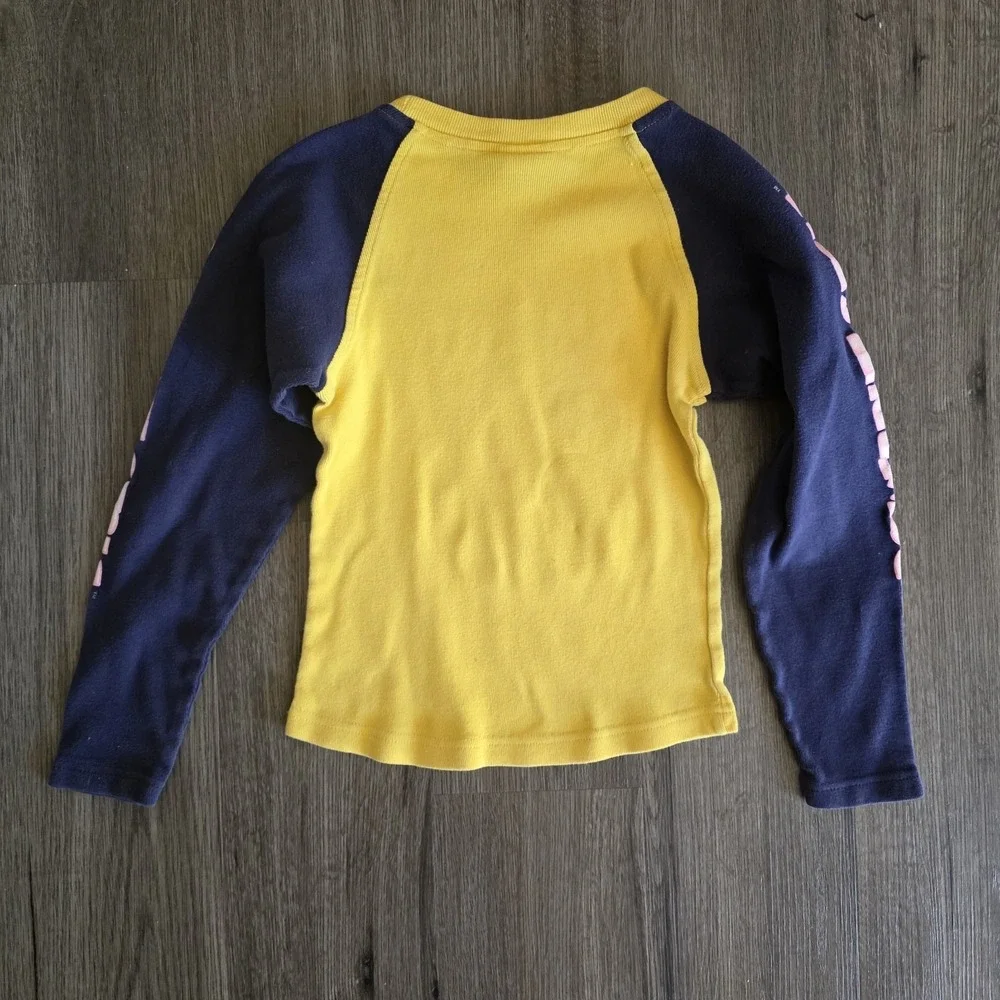 Vintage 2001‎ Youth Power Puff Girls Raglan LS Shirt Cartoon Network Size M